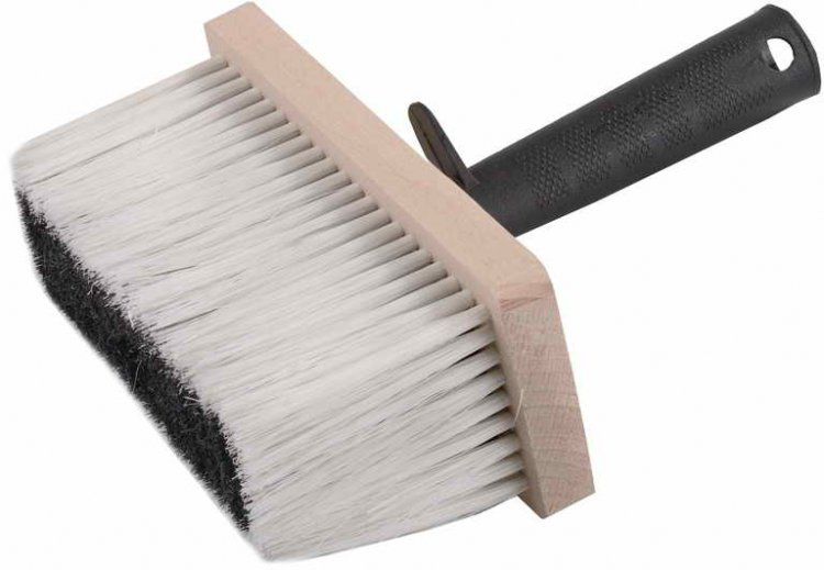 Макловица искусственная щетина, деревянный корпус. Для обработки поверхностей STAYER "PROFI" MAXI