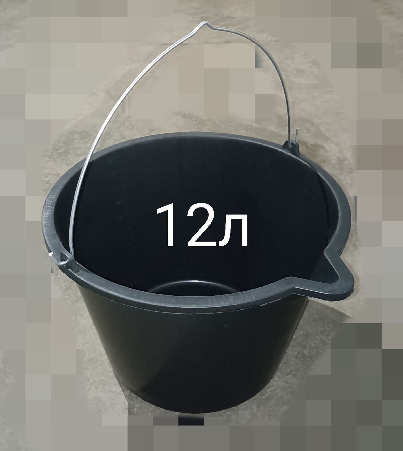Ведро строительное пластиковое 12 л