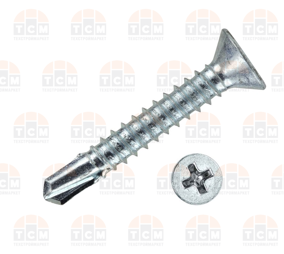 Саморез универсальный WS 4,0x25мм оконный белый (Р)