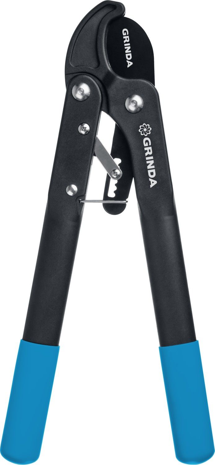 Сучкорез контактный  с композитными рукоятками, с храповым механизмом, GRINDA C-410A 