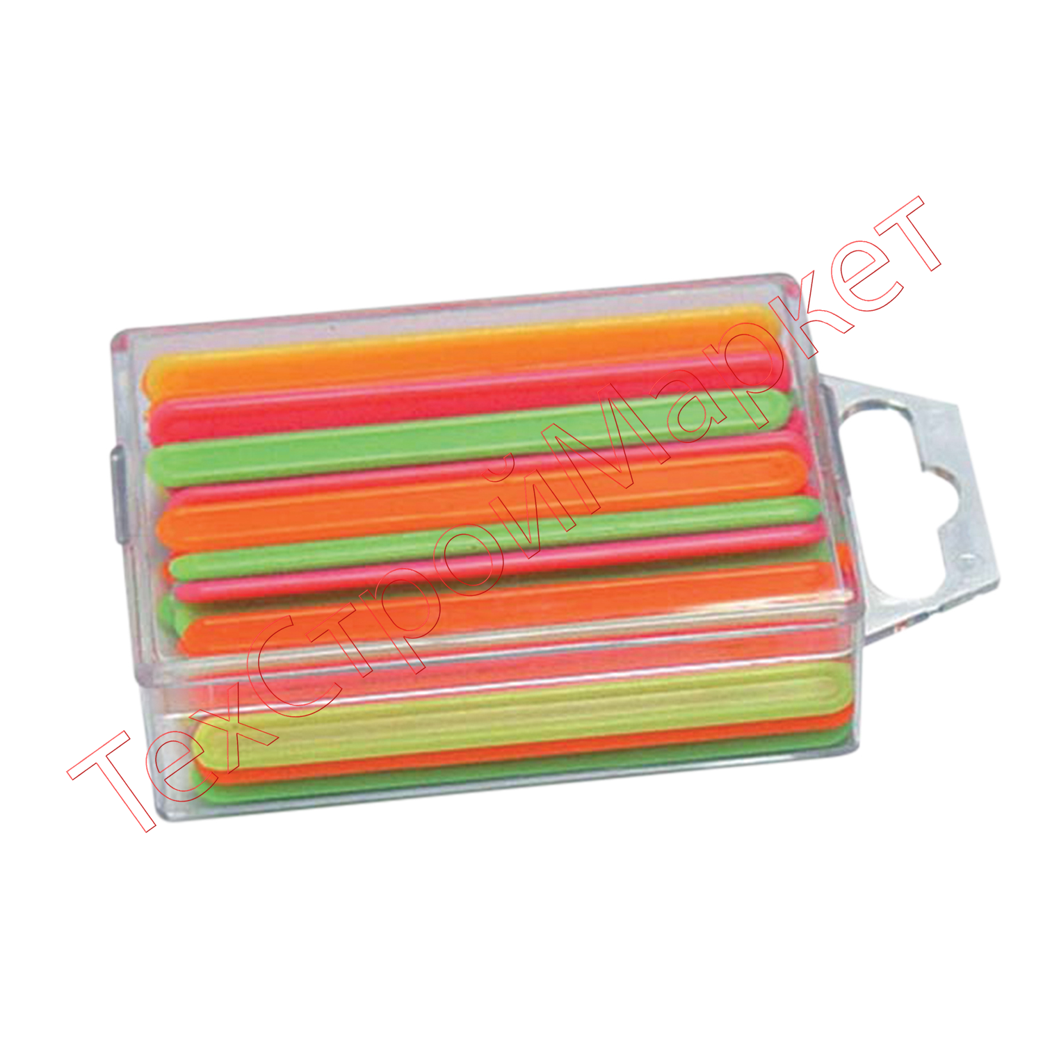 Счетные палочки СТАММ (60 штук) многоцветные, в евробоксе, СП02