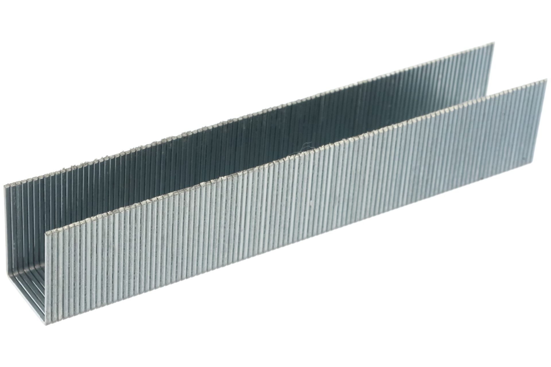 Скобы для степлера 10 мм, Тип 53, толщина 0,74 мм, ширина 11,4 мм, (1000 шт) коробка ПРАКТИКА серия Мастер