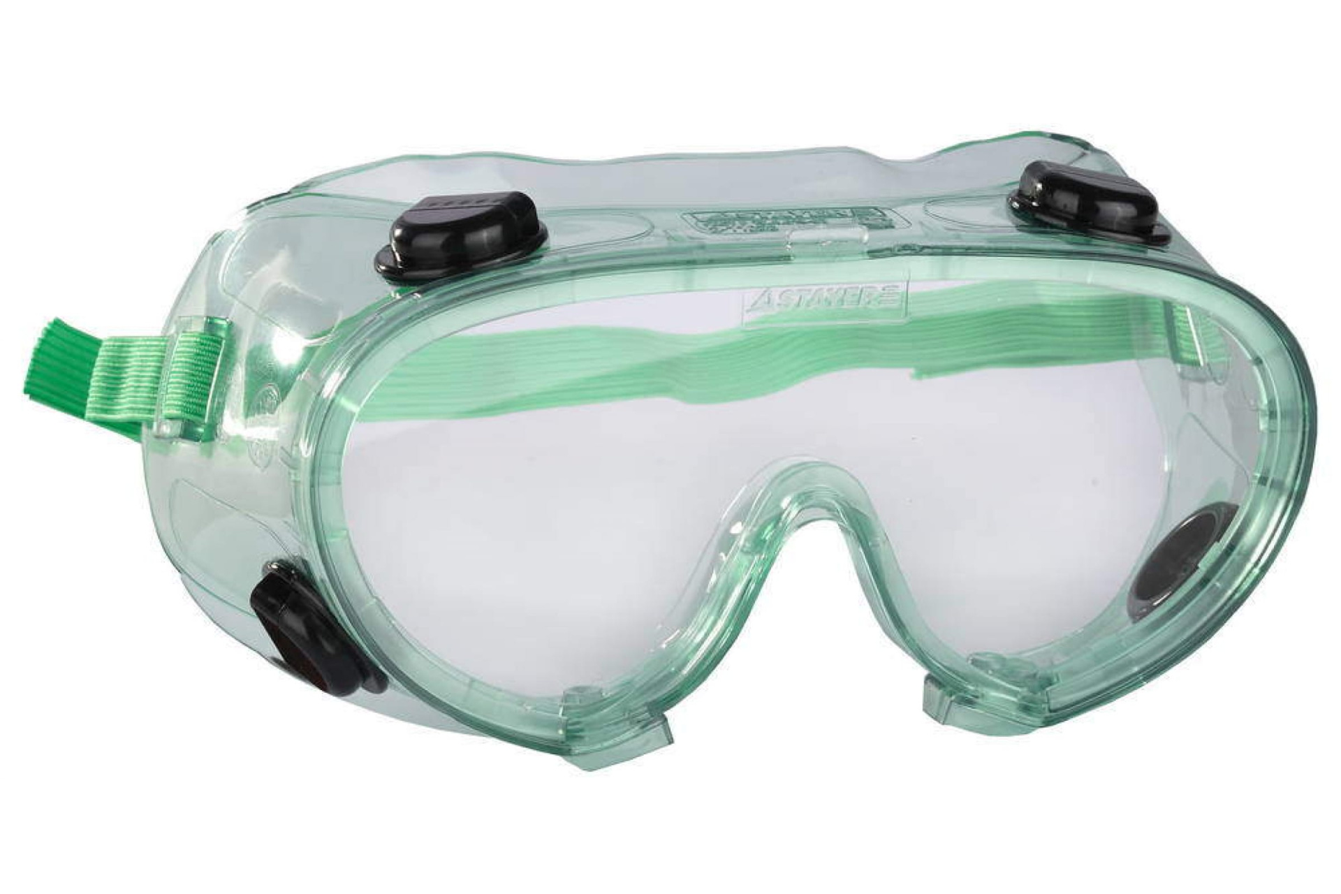 Очки защитные самосборные закрытого типа с непрямой вентиляцией, поликарбонатные прозрачные линзы STAYER