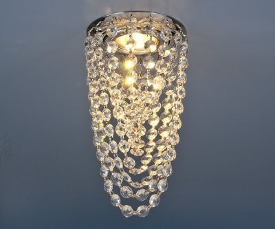 Точечный светильник Elektrostandard 205V MR16 CH/CL хром/прозрачный a032009