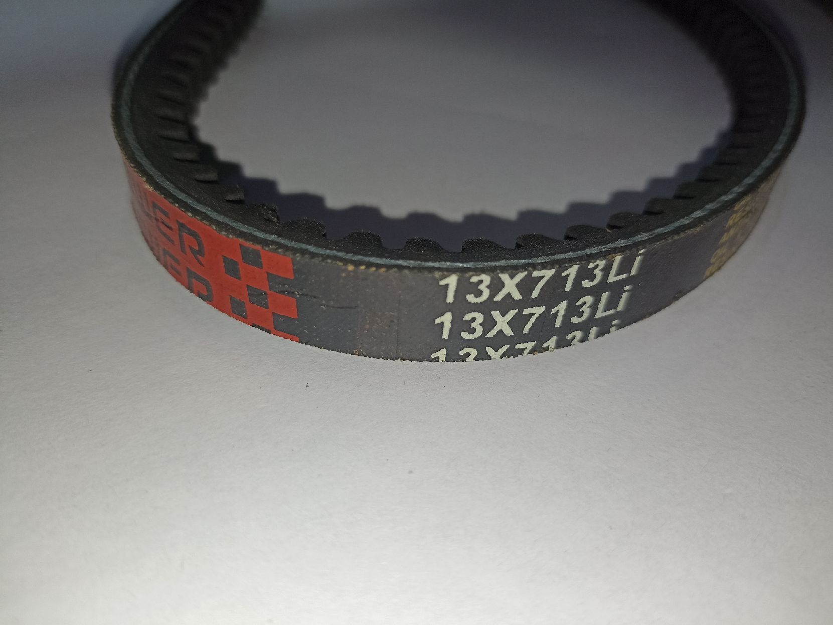 Ремень клиновой 13x713Li виброплиты VP90-CK СТАРОГО ОБРАЗЦА DDE