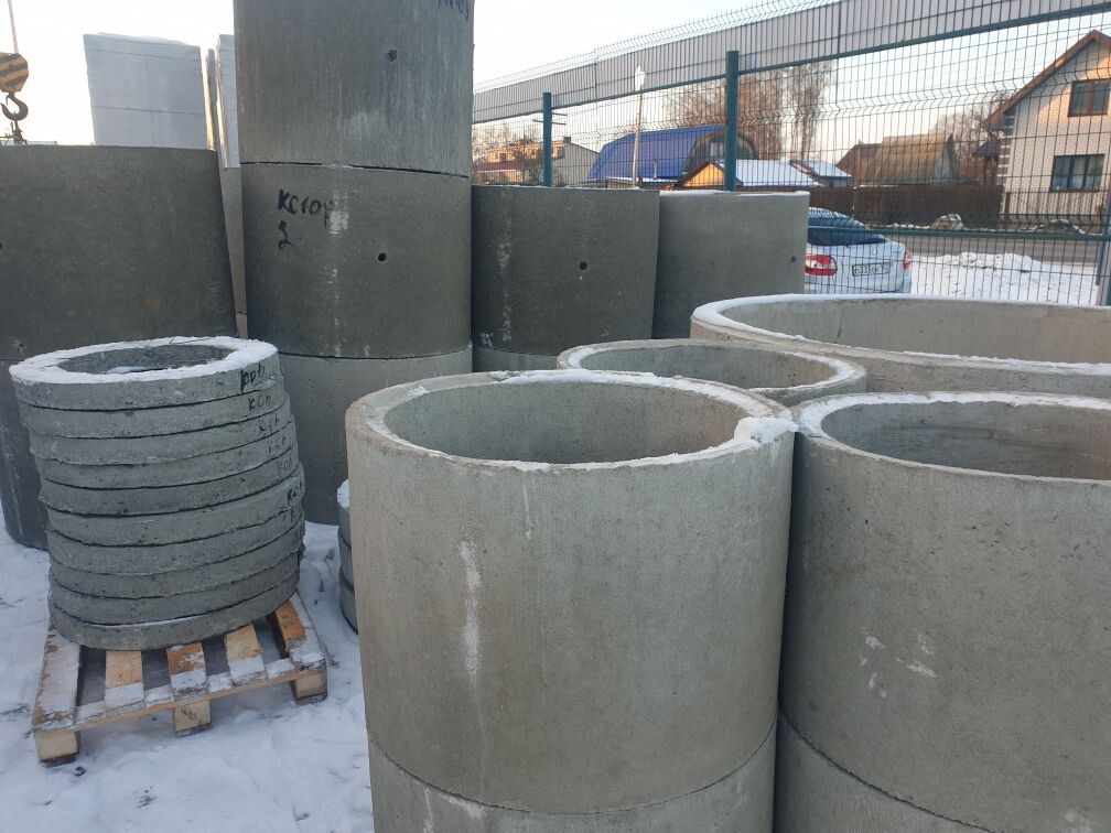 Кольцо колодезное стеновое КС 7-6 с четвертью ( 840*840*590 мм) Вес - 250 кг