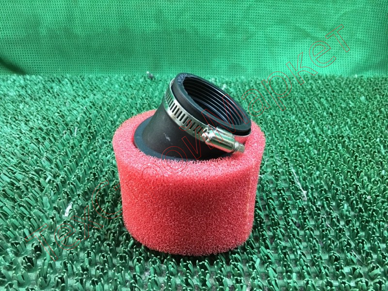 Фильтр возд. нулевик #2 (d=38mm) поролон красный