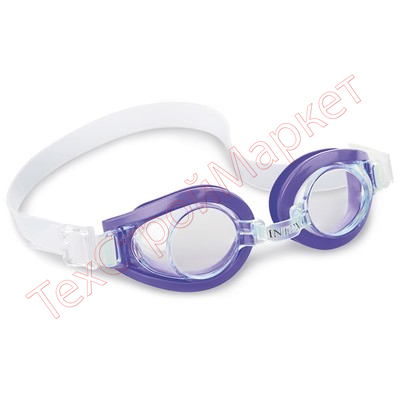 Очки для плавания INTEX PLAY от 3-8 лет, цвета микс