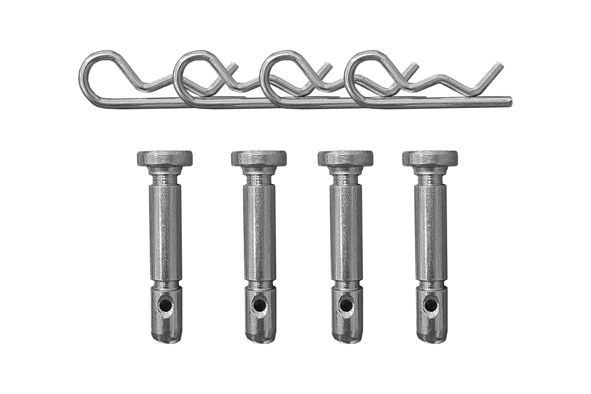 Болт срезной под шплинт 6х37мм (комплект 4шт) UNITED PARTS