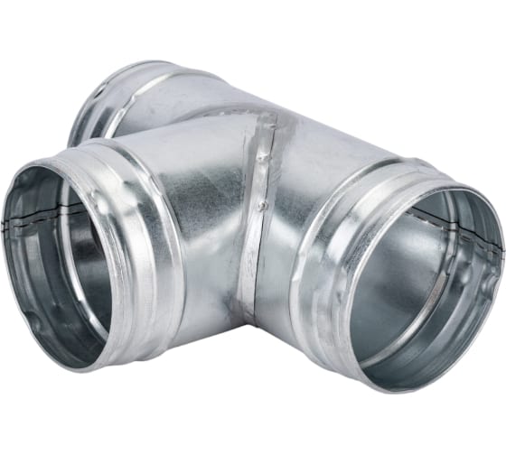 Вентиляция круглая тройник ВКТР 140/140/90/0,5/Zn Без покраски