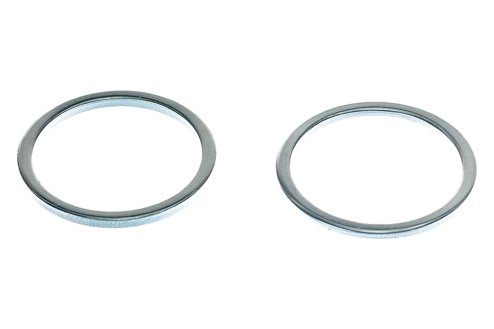 Кольцо переходное для дисков, 2 шт, толщина 2,0 и 1,6 мм ПРАКТИКА 30 / 25,4 мм,