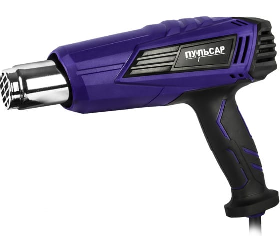 Фен строительный  ПУЛЬСАР ФС 2001-3 (2000Вт, 60-600*C,300/500л/мин, 0,9кг)