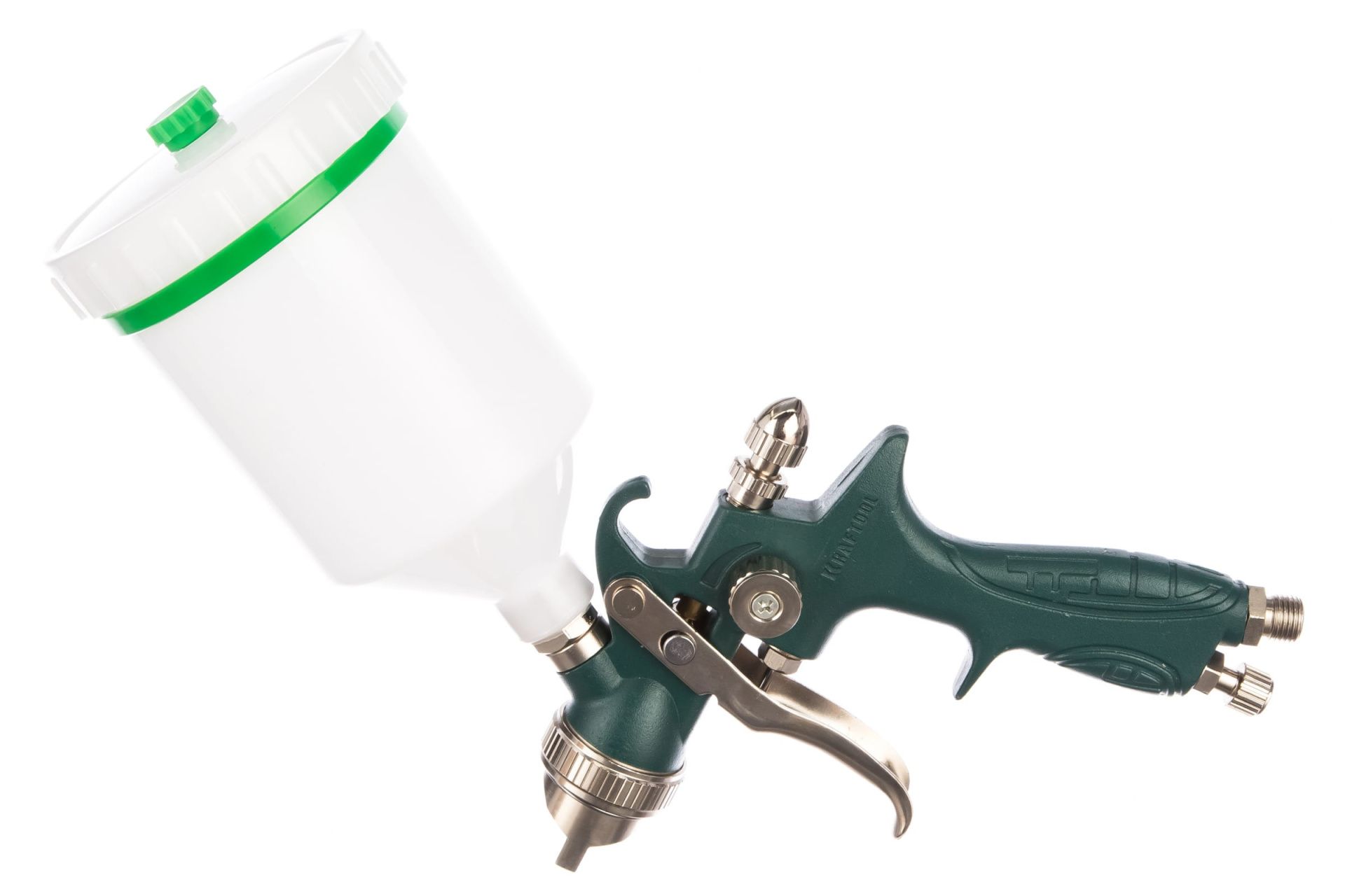 Краскопульт пневматический HVLP с верхним бачком, 1,7мм,KRAFTOOL AirKraft