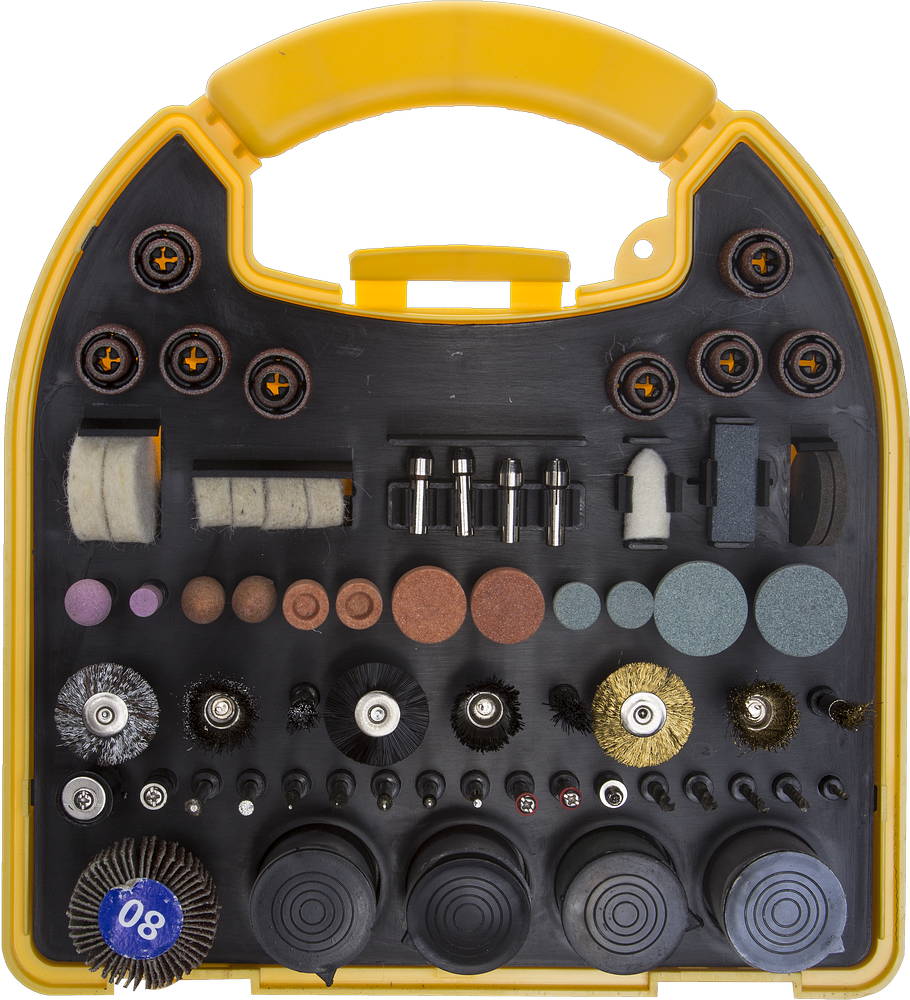 Набор мини-насадок для гравировальных машин, 186 предметов, пластиковый кейс STAYER "MASTER"