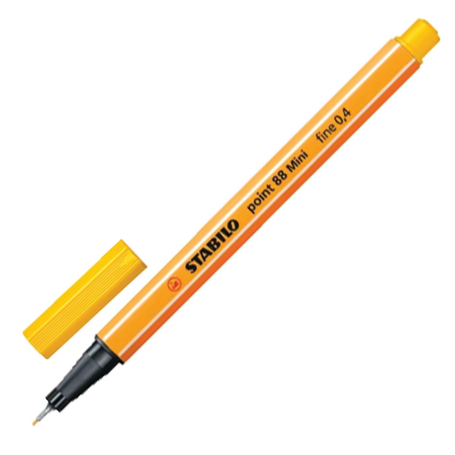 Набор капиллярных ручек (линеров) STABILO 12 шт., "Point 88 Mini", АССОРТИ, линия письма 0,4 мм, 688/12-1
