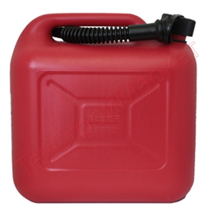Канистра стандарт REXXON для бензина, 10л, цвет красный