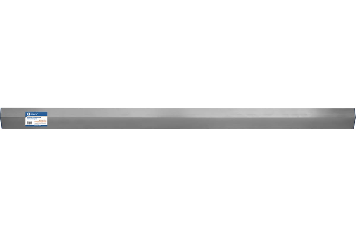 Правило алюминиевое трапециевидное КОБАЛЬТ 1.5 м., 1 ребро жёсткости 