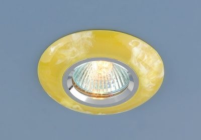 Точечный светильник Elektrostandard 6061  MR16 G5.3  желтый (Yellow/Ripple) a025281    