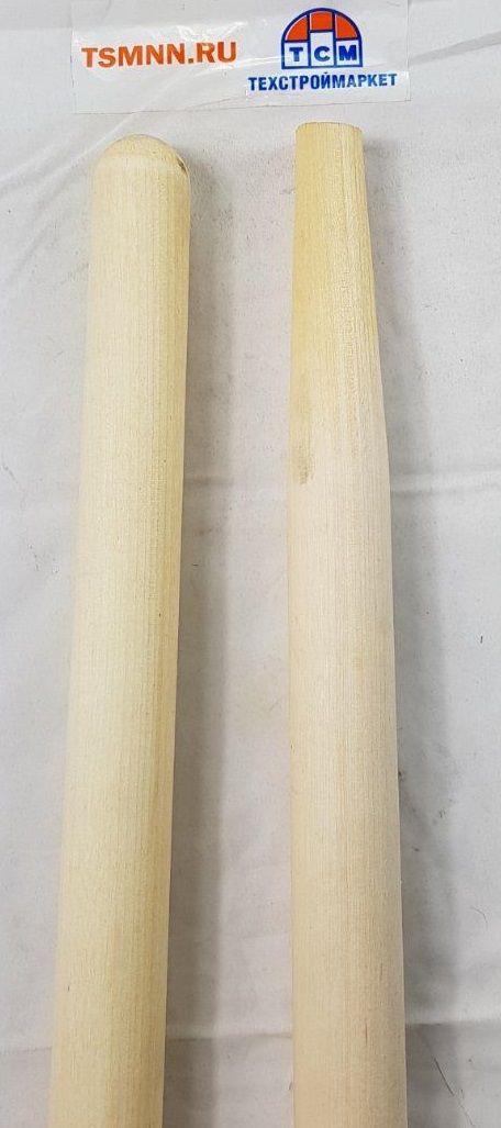 Черенок для лопат сорт 2-й, сухой, шлифованный, 130 см, d 39 мм