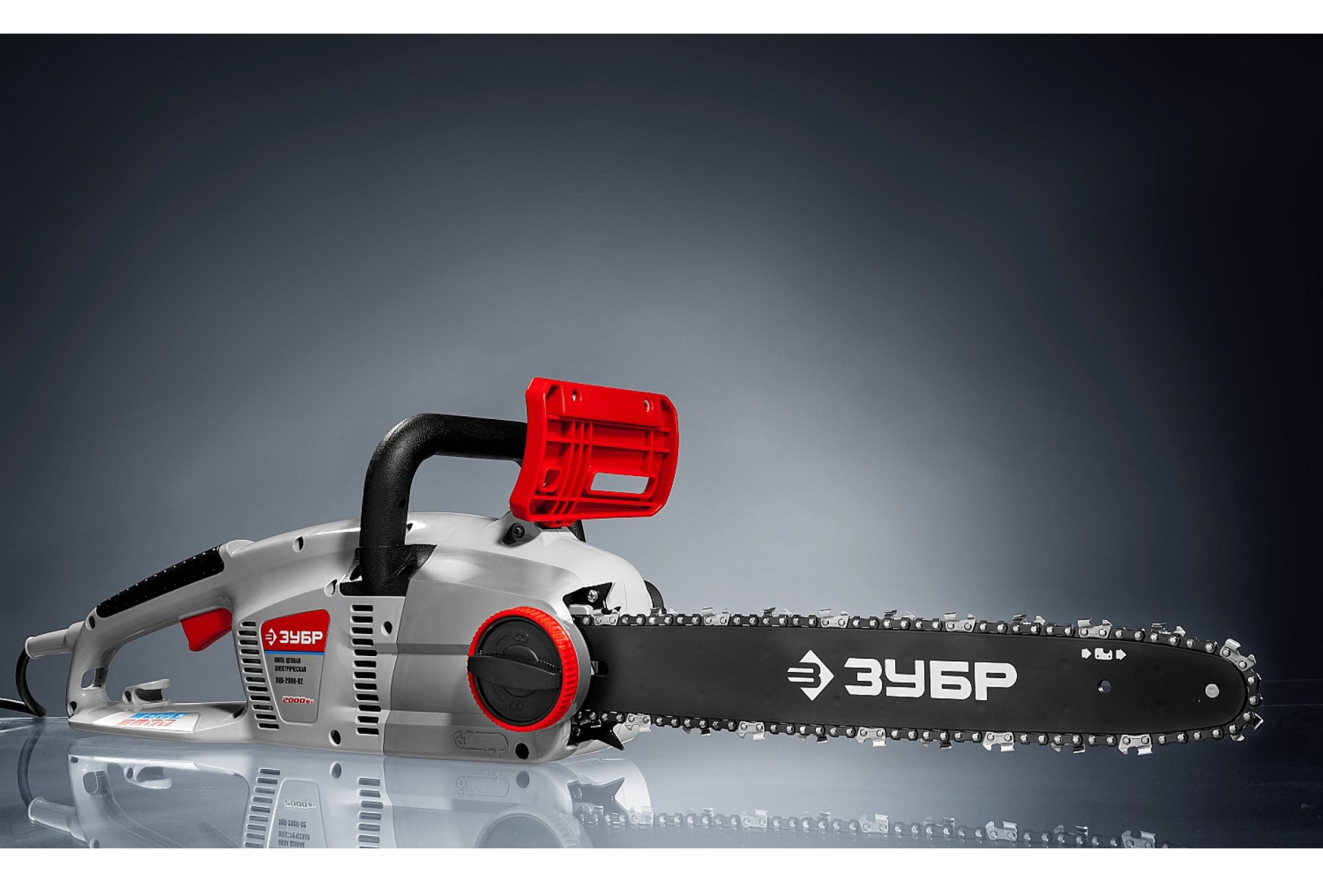 Пила цепная электрическая ЗУБР  2000 Вт, 40 см шина
