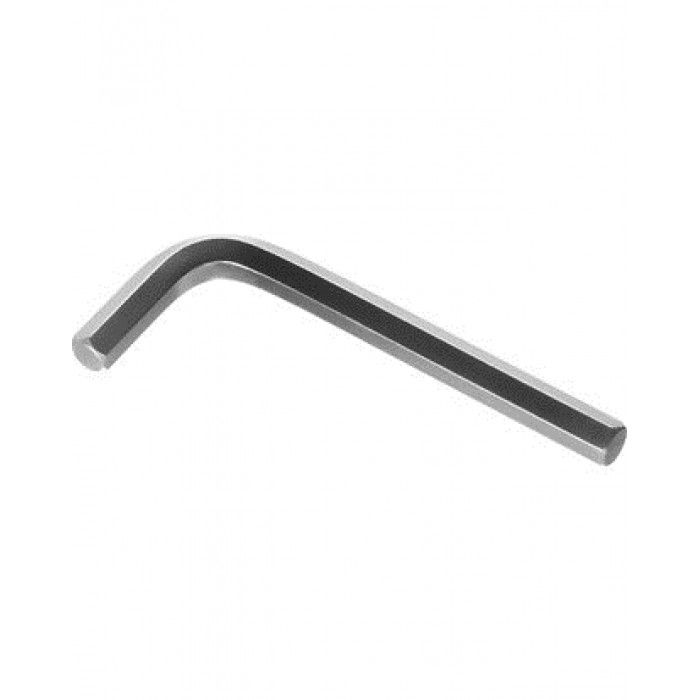 Ключ шестигранный (имбусовый), хромованадиевая сталь, хромированное покрытие, 4 мм  ЗУБР "МАСТЕР"