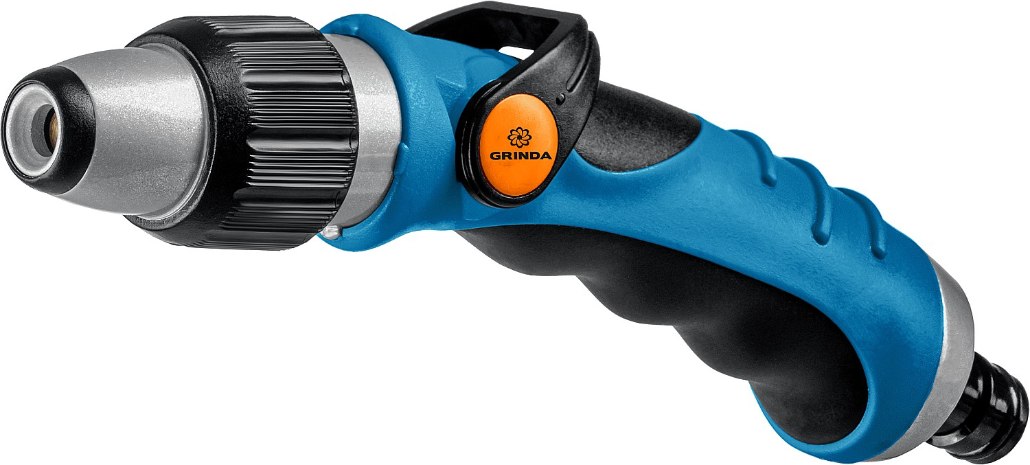 Пистолет поливочный металлический с плавная регулировка TPR GRINDA PROLine XM-R