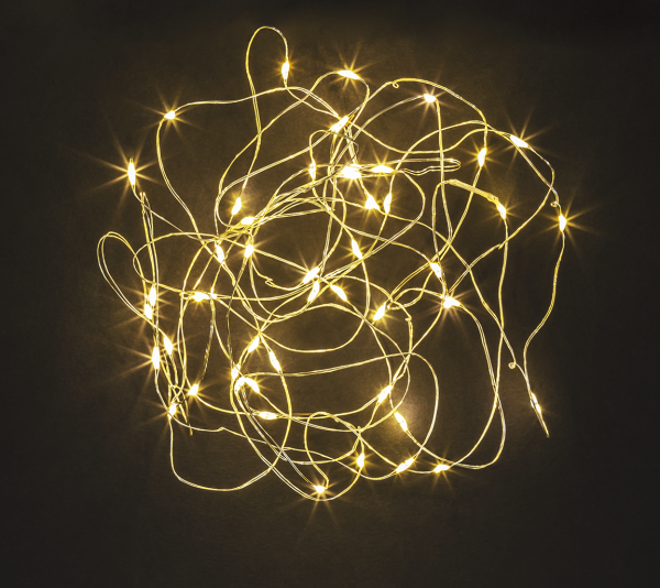 Гирлянда Роса внутренняя IP20 10,2м Теплый Белый Navigator 80 716 NGF-SM01-100WW-10-10.2m-3AA-SL-IP20 ОТ БАТАРЕЕК