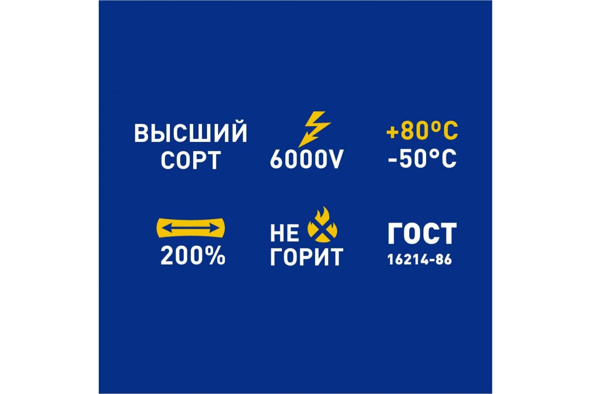 Изолента Safeline  19/25 синяя