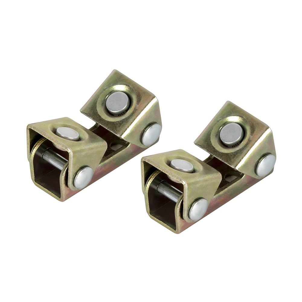 Угольник магнитный 55 мм, V-ОБРАЗНЫЙ, регулируемый, для работы с трубами, магнит до 3,6 кг., 2 шт., блистер КОБАЛЬТ