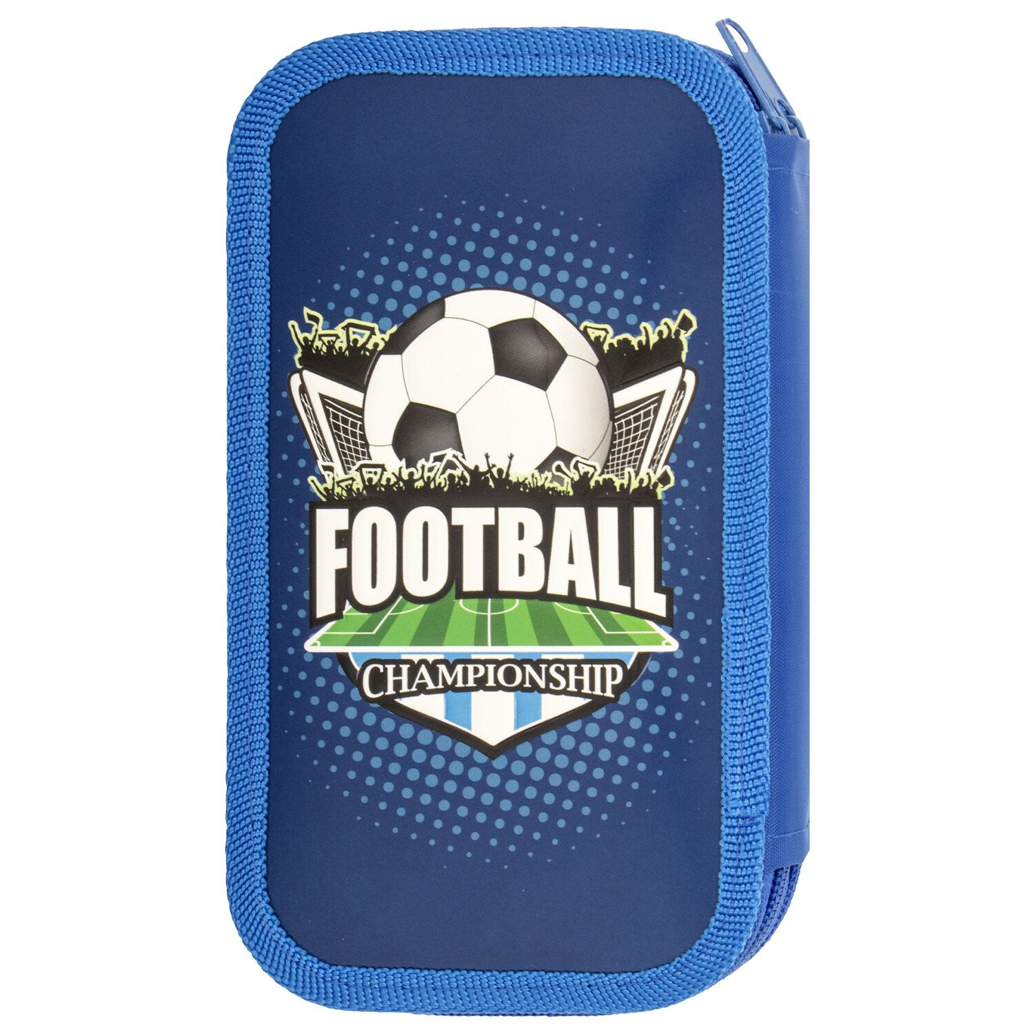 Пенал ЮНЛАНДИЯ, 2 отделения, ламинированный картон, конгрев, 19х11 см, Championship, 270177