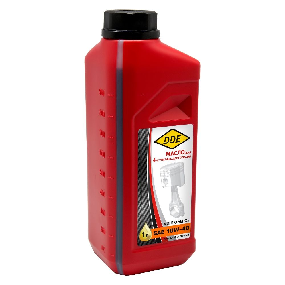 Масло 4-х тактное 10W-40 DDE 1л