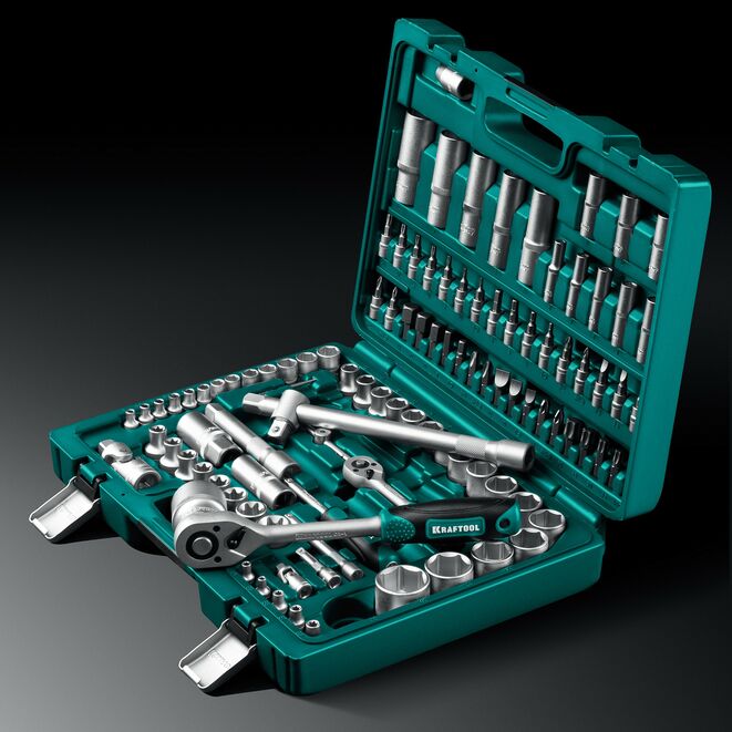 Универсальный набор инструмента 108 предм. KRAFTOOL X-Drive 108 27888-H108_z03