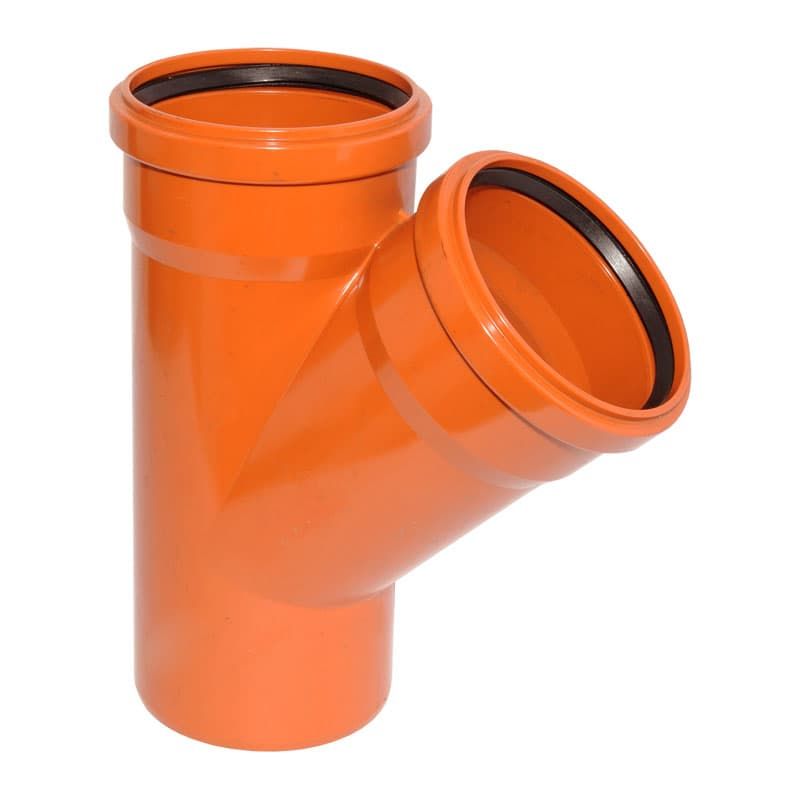 Тройник 160*160*45 Наружная канализация 