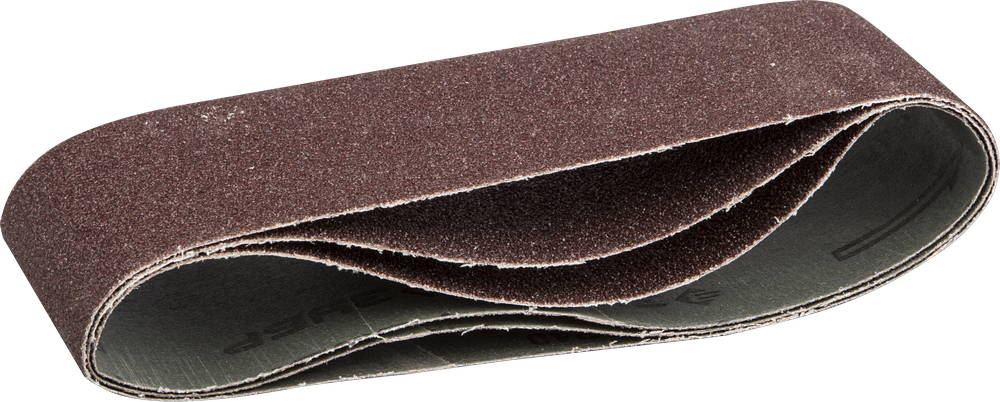 Лента шлифовальная универсальная ЗУБР "МАСТЕР" 75х457 мм. для ЛШМ, 3 шт. P60