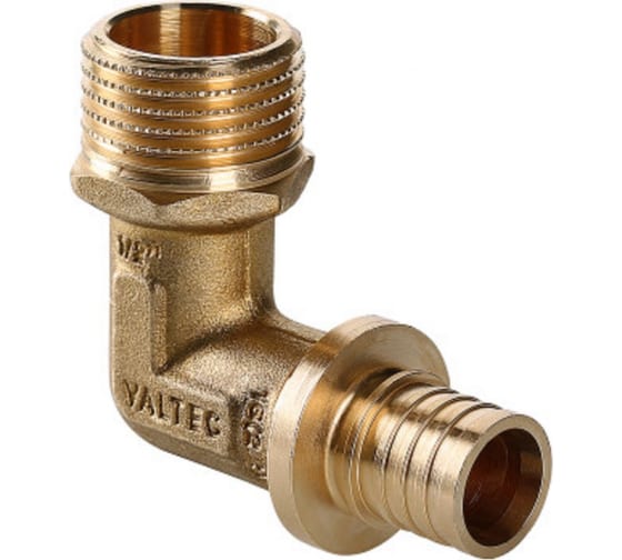 Угольник надвижной с переходом на вн.р. 16(2,2) х 3/4" (VALFEX) (160/10) К