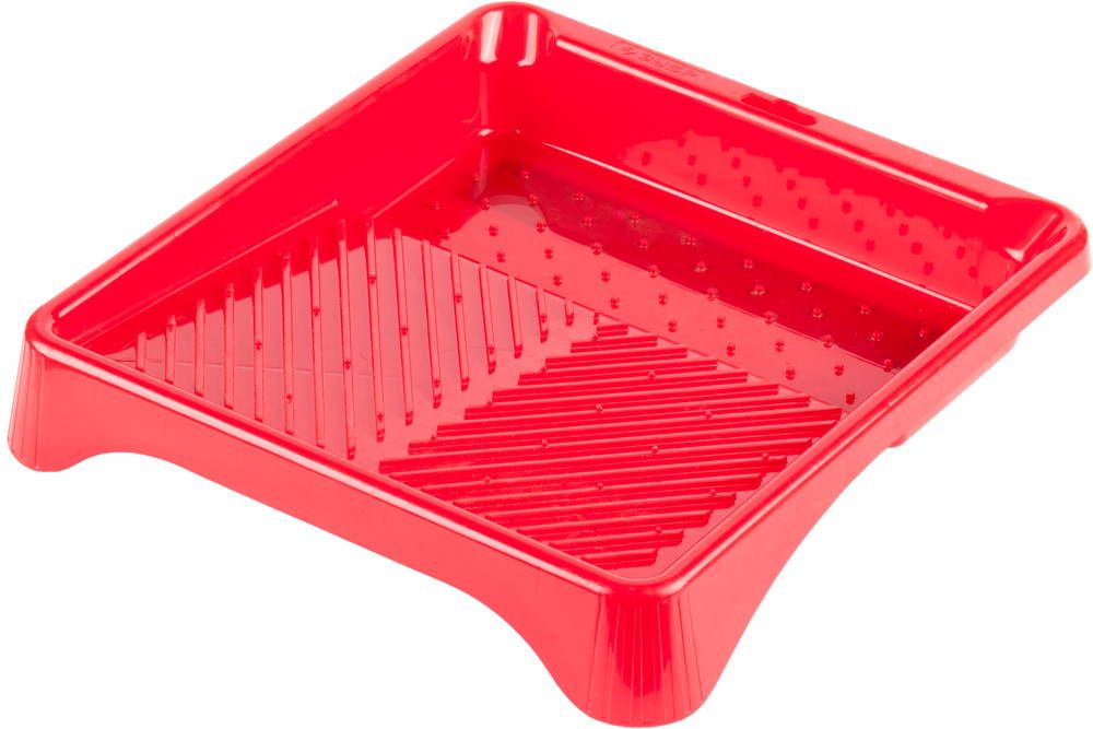 Ванночка ЗУБР малярная пластмассовая, для валиков до 210 мм, 280х300мм, 0,6 л