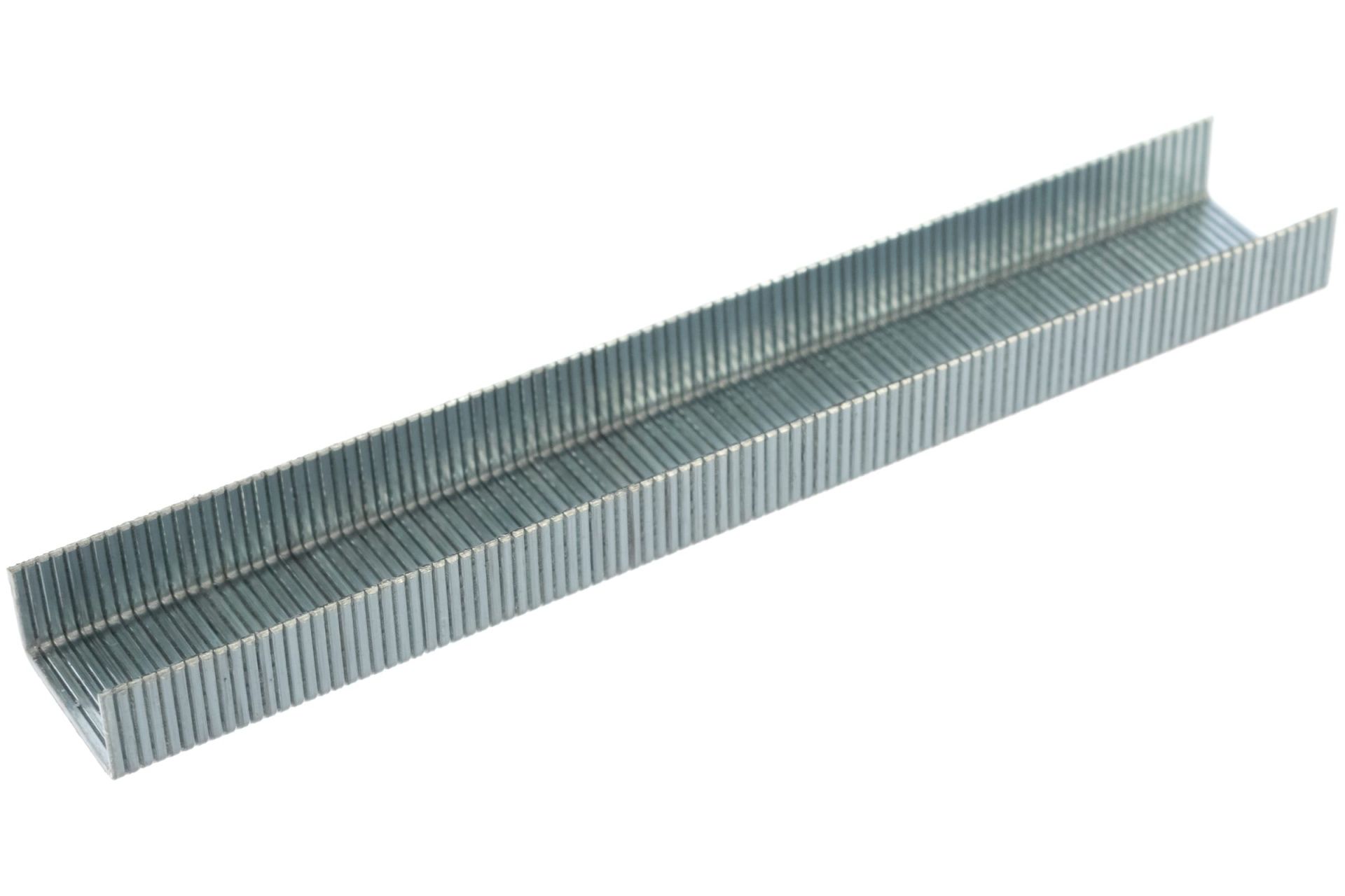 Скобы для степлера 6 мм, Тип 53, толщина 0,74 мм, ширина 11,4 мм, (1000 шт)775-365 коробка ПРАКТИКА серия Эксперт