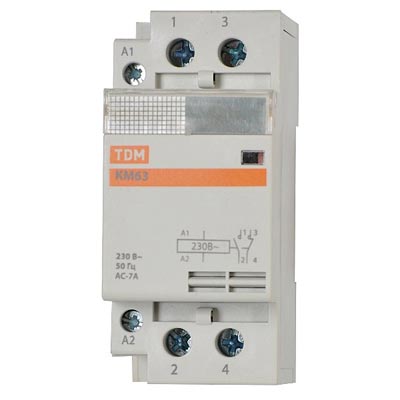 Контактор модульный КМ63/2-40 1НО;1НЗ SQ0213-0009 TDM
