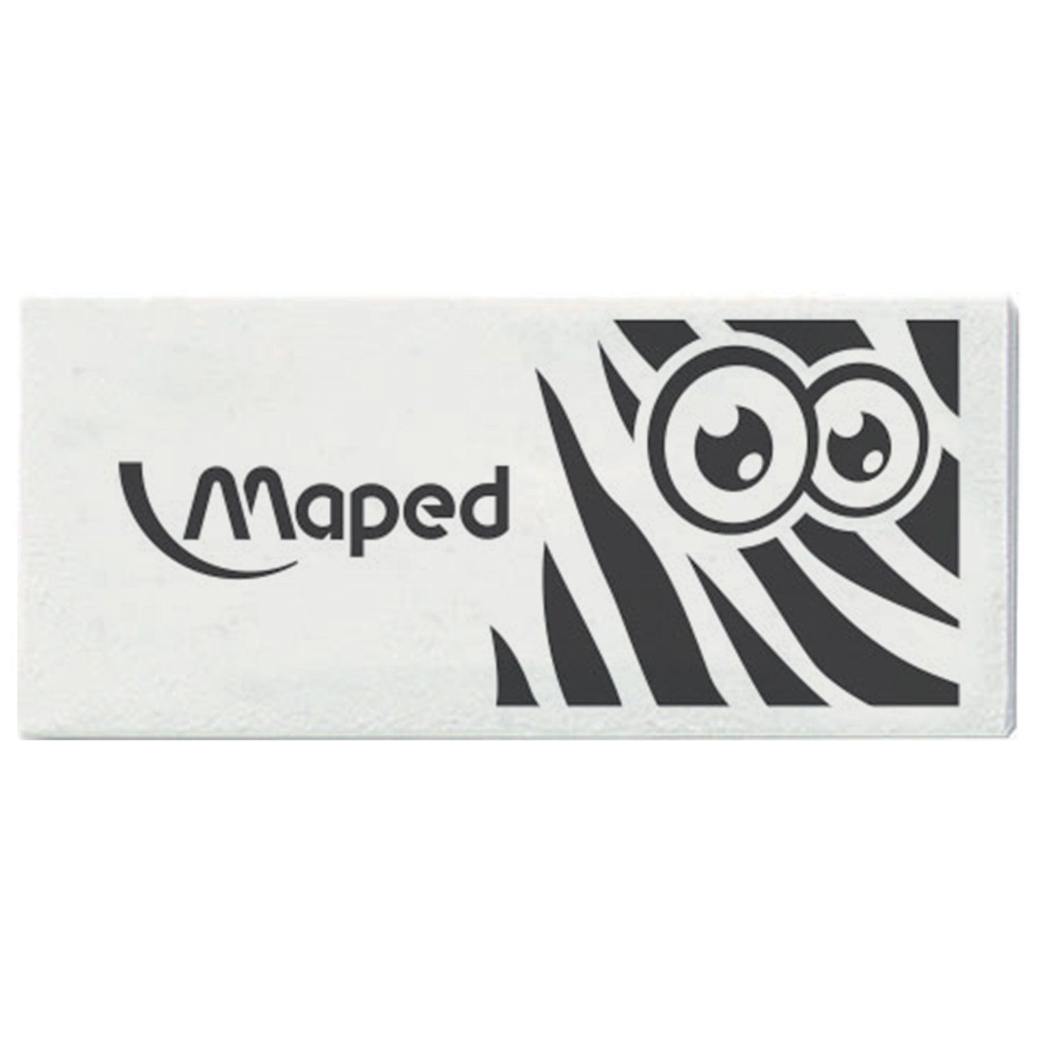 Ластик MAPED (Франция) "Pulse Technic Mini", 39х18х12,5 мм, белый, прямоугольный, 113050