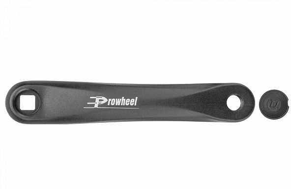 Шатун левый 170мм A00C PROWHEEL "под квадрат" алюминиевый чёрный
