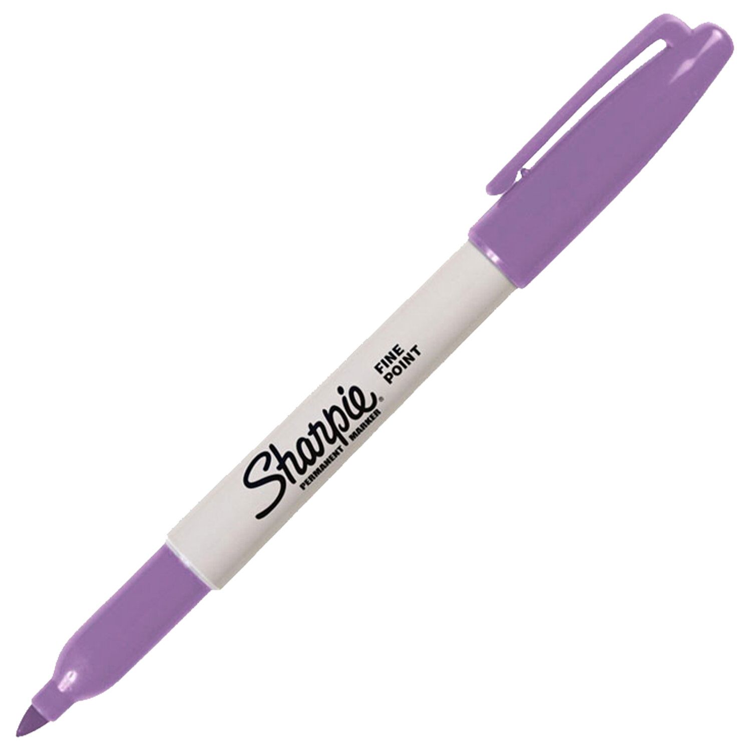 Маркер перманентный ЕЖЕВИЧНЫЙ SHARPIE "Fine", круглый наконечник, 1 мм, 2025039