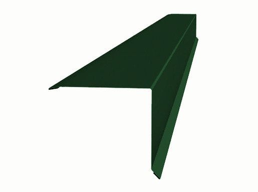 Торцевая планка 95*120*2000 - зеленая (6005)