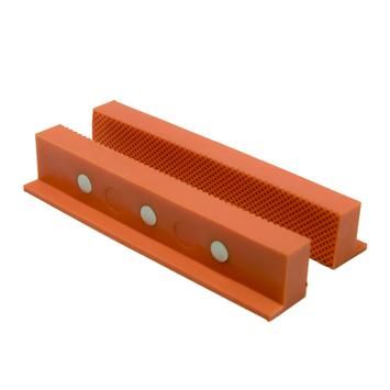 Губки для тисков магнитные плоские 113 х 28 х 25 мм КОБАЛЬТ