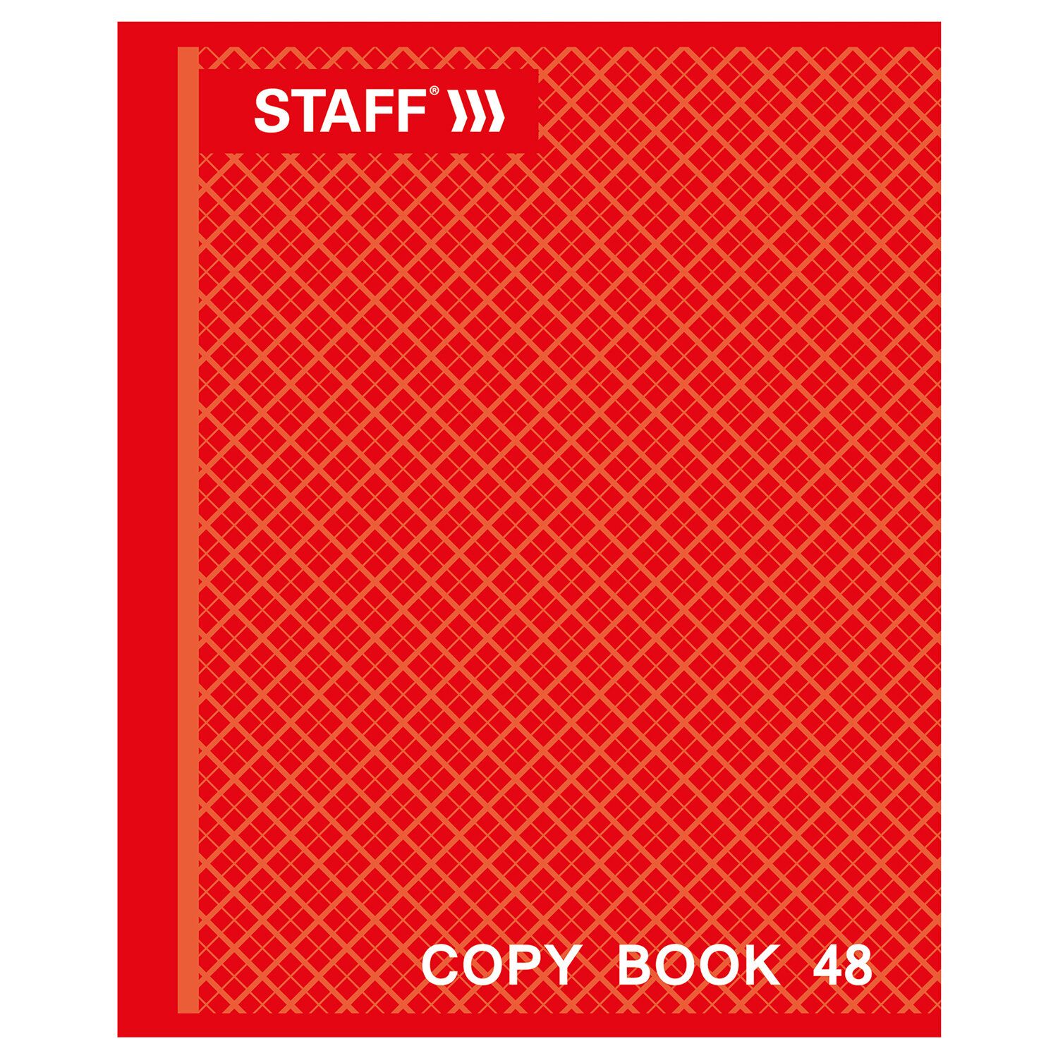 Тетрадь А5, 48 л., STAFF, клетка, офсет №2 ЭКОНОМ, обложка картон, "АБСОЛЮТ", 402784