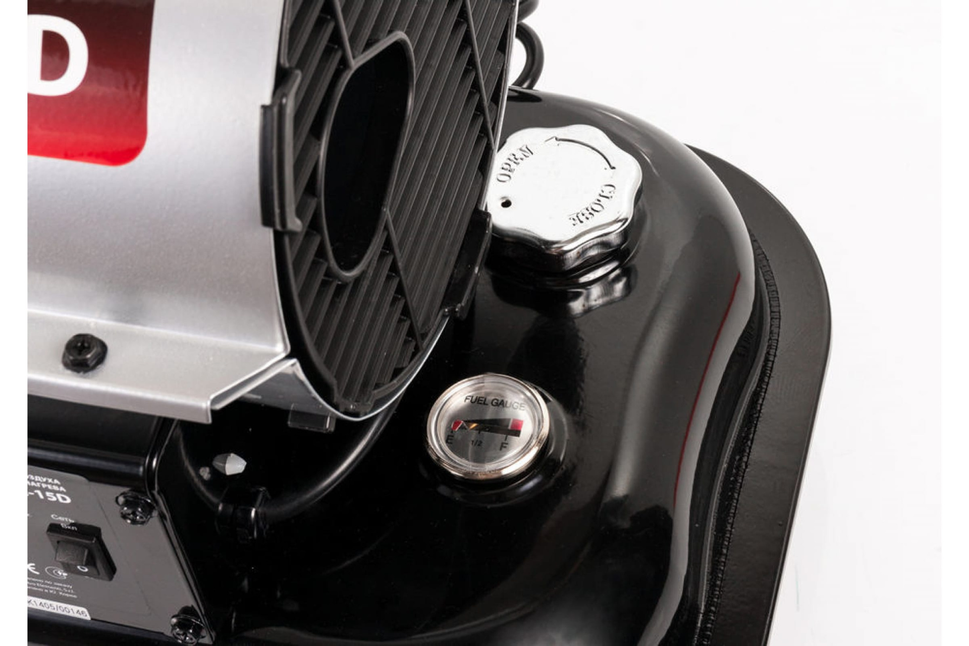 Нагреватель воздуха дизельный прямого нагрева QUATTRO ELEMENTI QE- 15D (15кВт, 205 м.куб/ч, бак 20л, 1,3л/ч, 15,7кг)