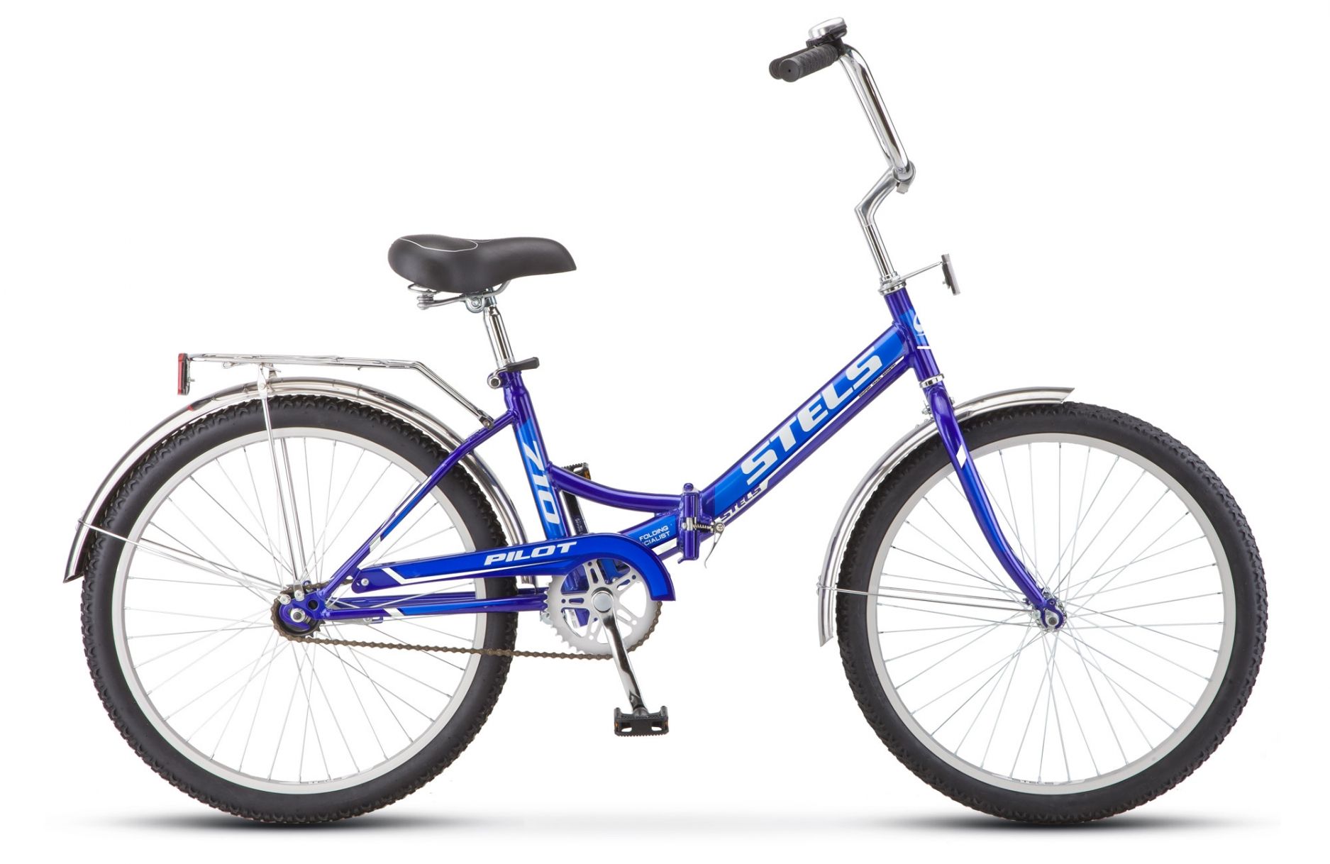 Велосипед 24" STELS Pilot-710 (14" Синий)