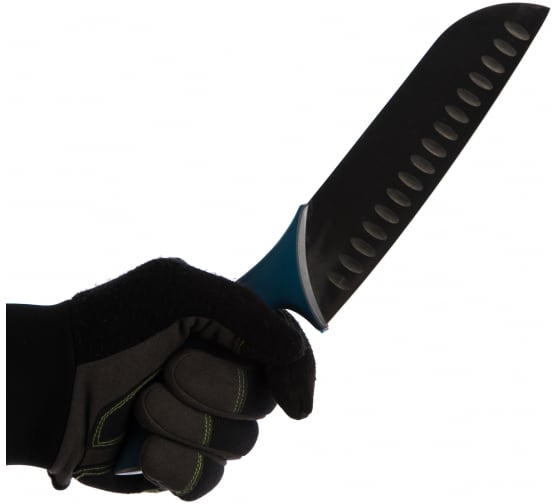 Нож "Сантоку", эргономичная рукоятка, лезвие из нержавеющей стали, 190мм LEGIONER "ITALICA"