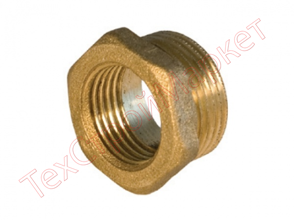 Футорка GENERAL FITTINGS латунь, 1/2" х 3/8"