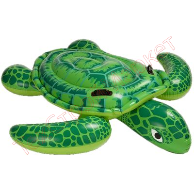Игрушка надувная для плавания INTEX "Черепаха" с ручками 150 х 127 см, от 3 лет