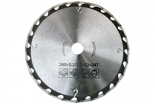 Диск пильный BELMASH 280х3,2/2,2х30мм; 24Т